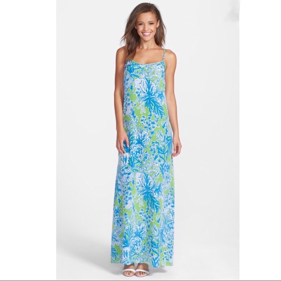 Lilly Pulitzer Dresses & Skirts - Lilly Pulitzer Jaylene Silk Maxi Dress